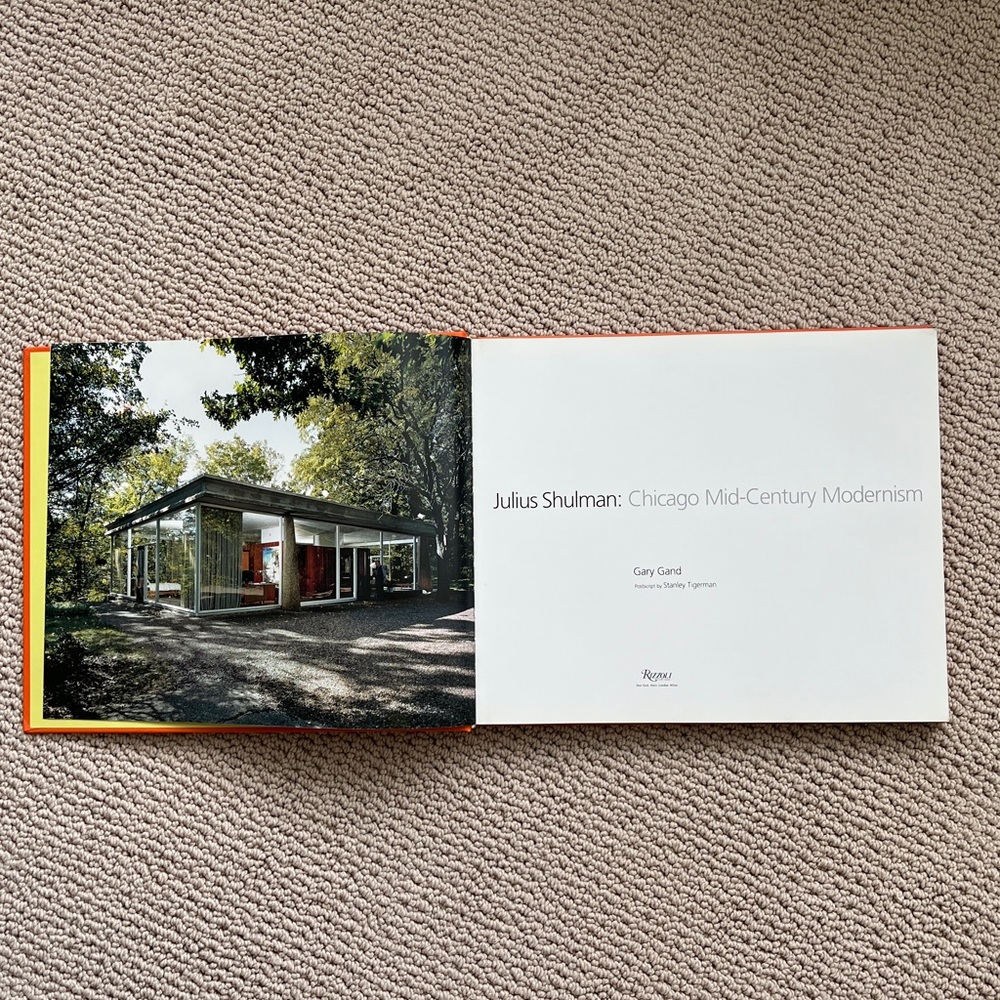 JULIUS SHULMAN CHICAGO MID CENTURY MODERNISM COFFEE-TABLE BOOK by GARY GAND